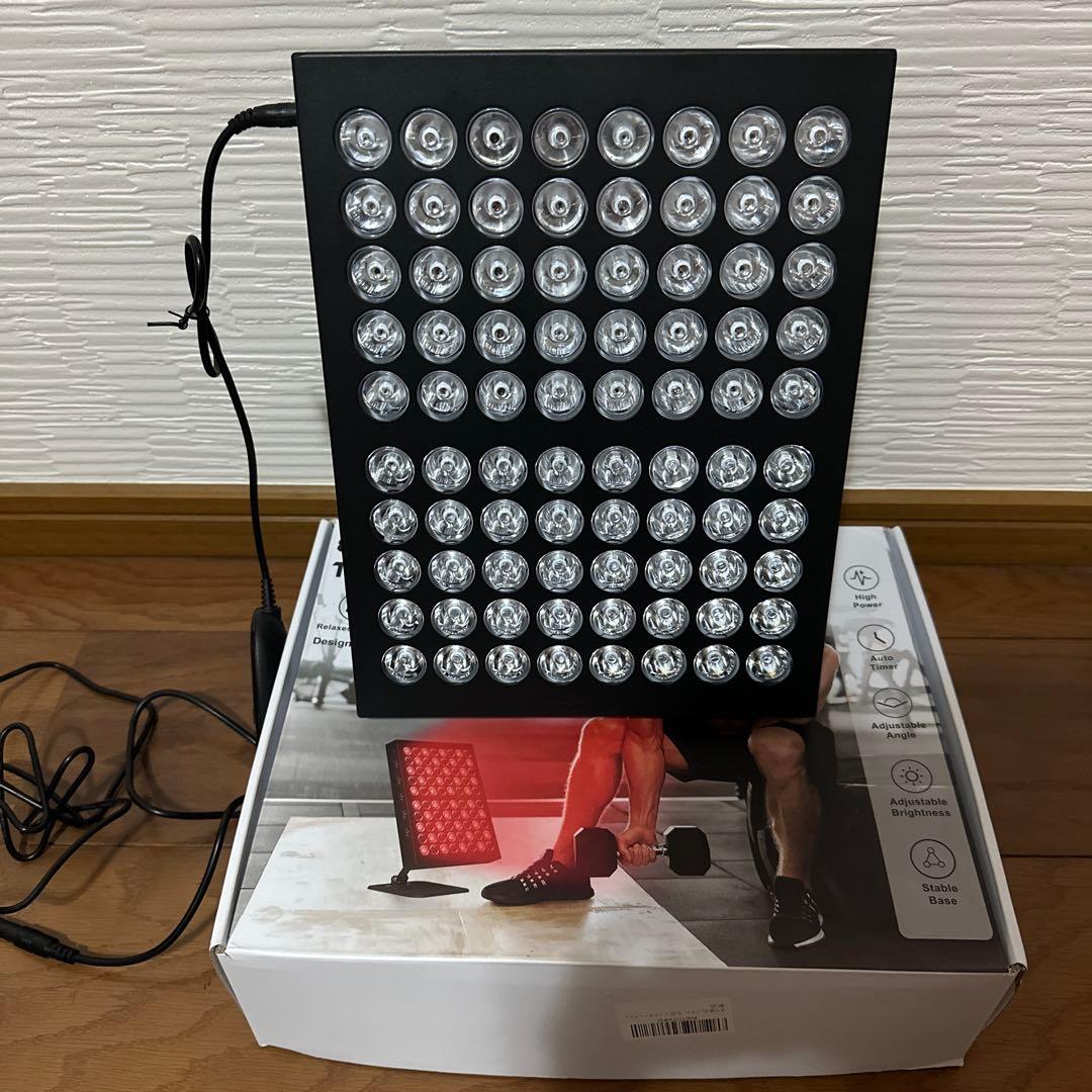 赤外線LEDパネル、80LEDs近赤外線ライトパネル（62W）