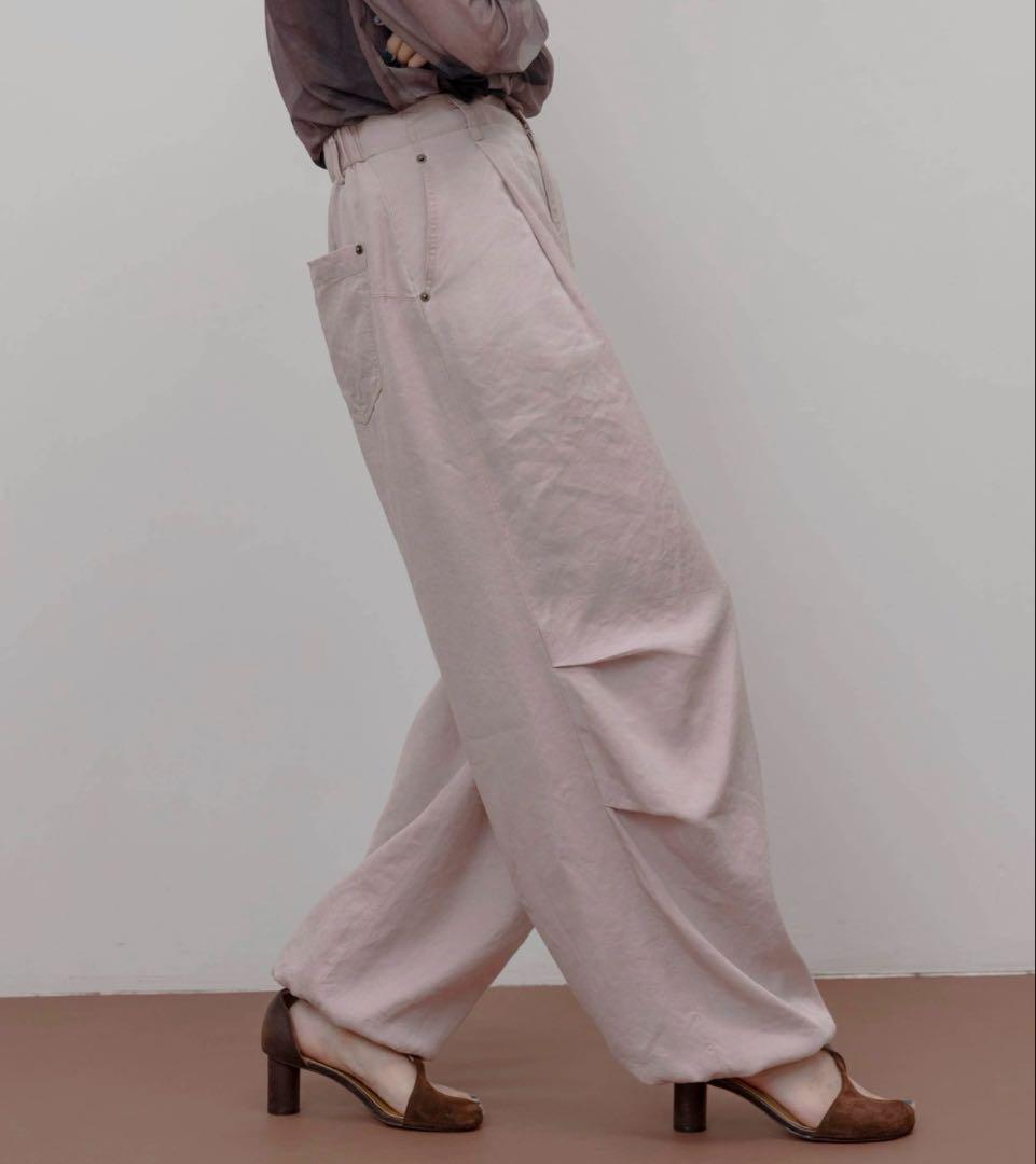 エイミーロウ　バイオ加工 アウトポケット カーゴパンツ