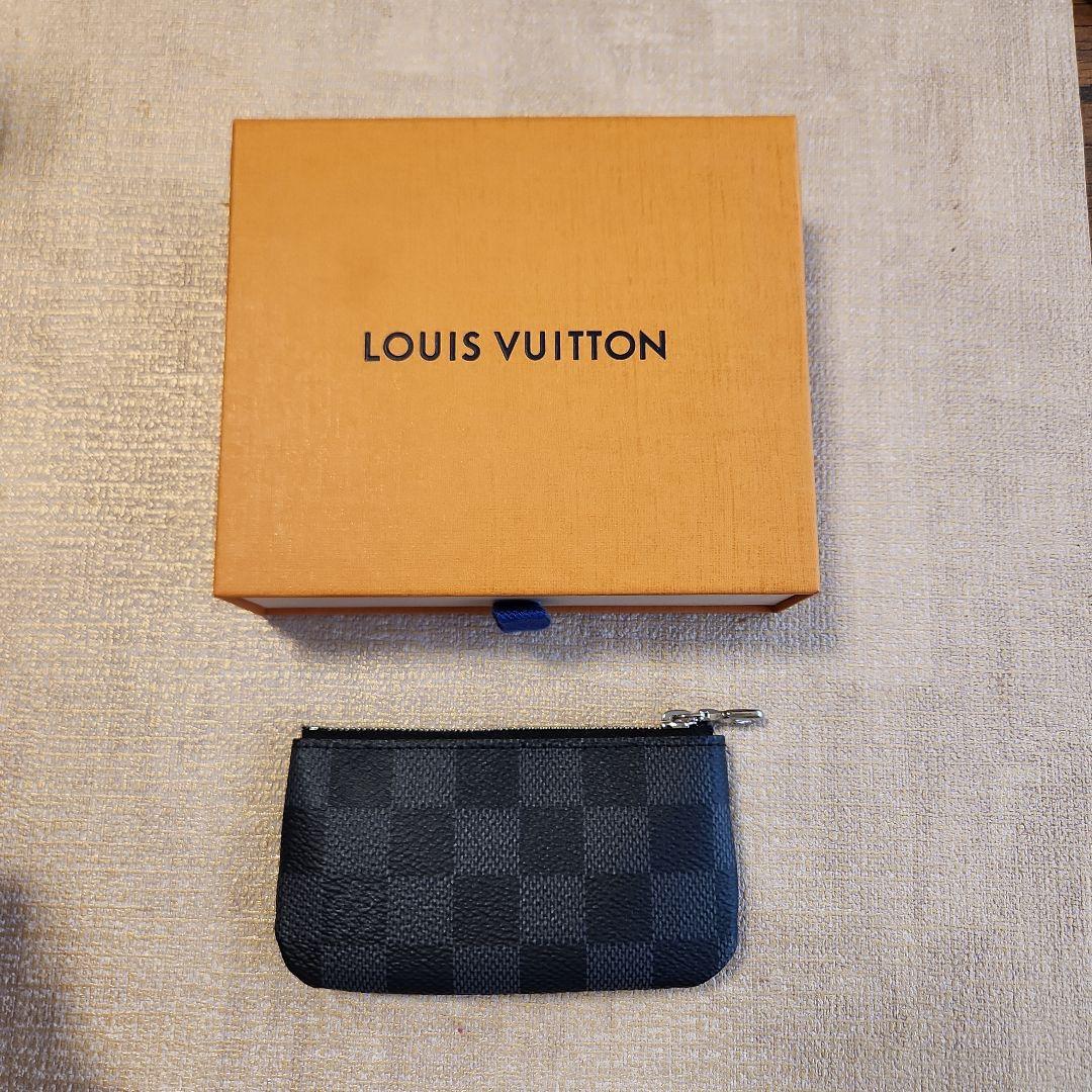 LOUIS VUITTON ポシェットクレ ブラックキーケース