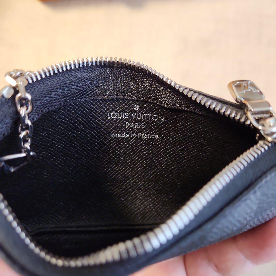LOUIS VUITTON ポシェットクレ ブラックキーケース