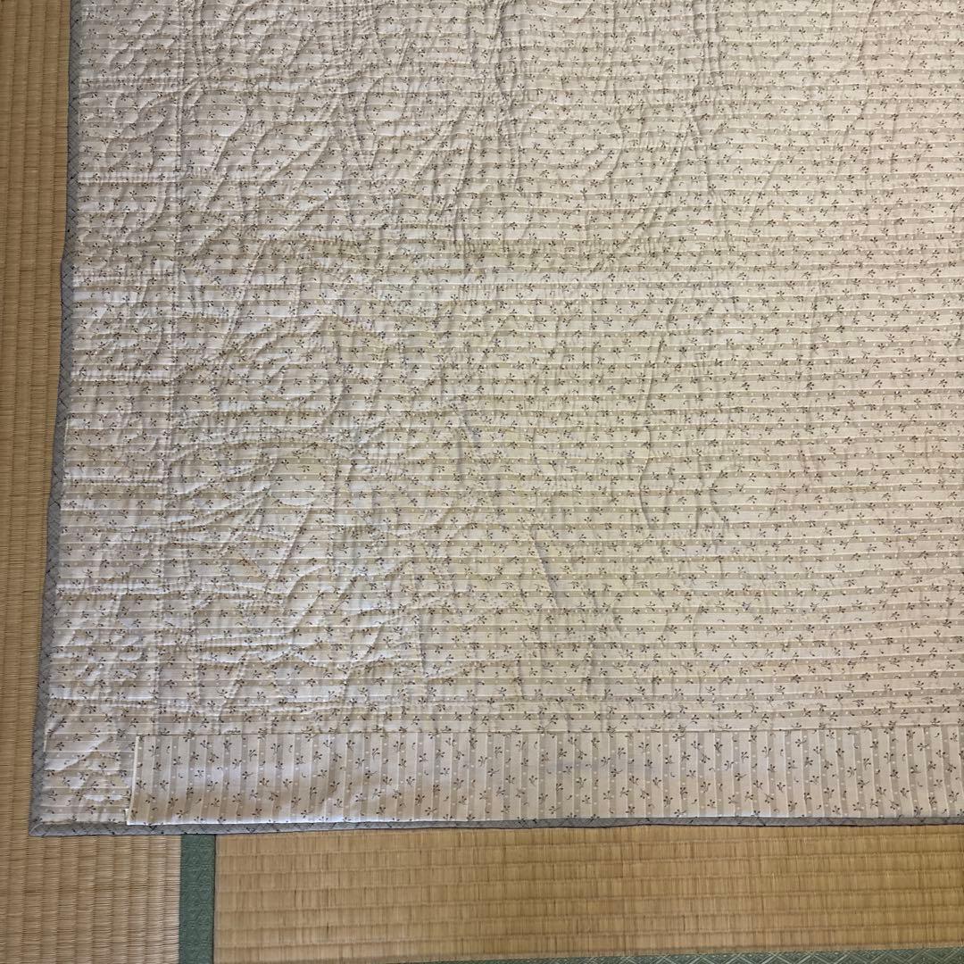 大判タペストリー　手作りキルティングマット 花柄