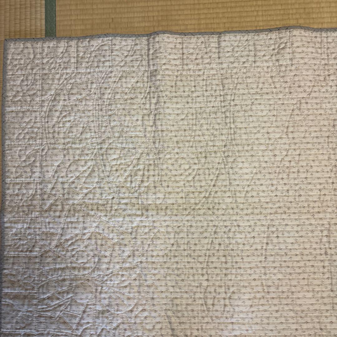 大判タペストリー　手作りキルティングマット 花柄