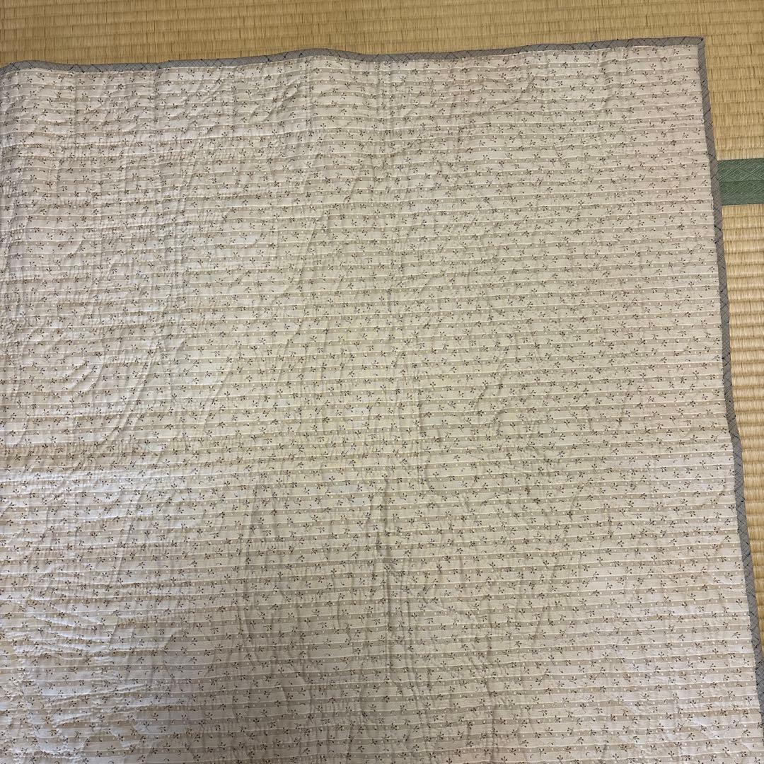 大判タペストリー　手作りキルティングマット 花柄