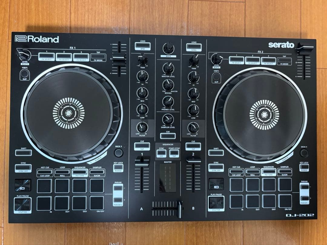 Roland DJ-202 DJコントローラー FX機能搭載