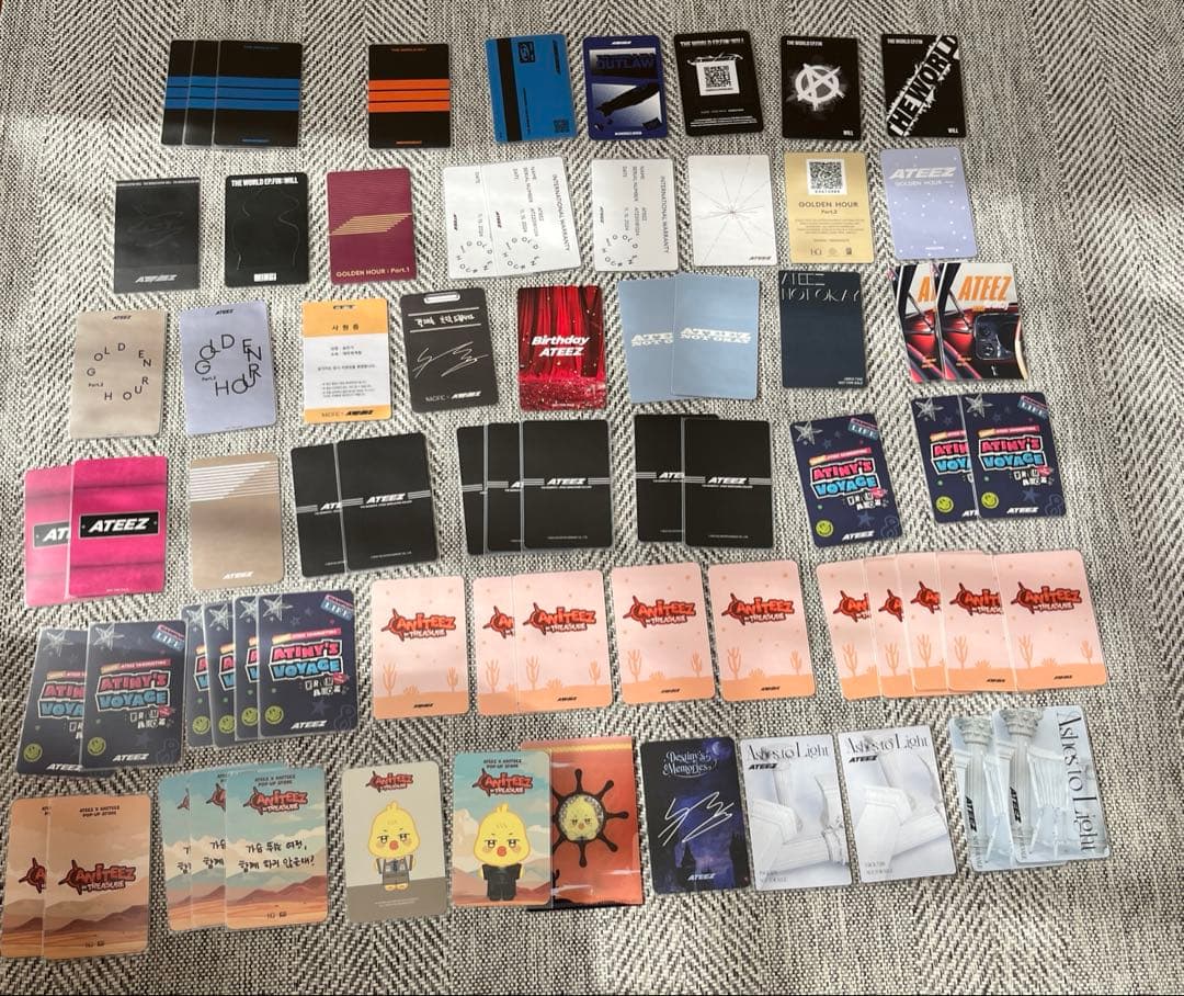 ATEEZ アチズ　ミンギ　トレカ　まとめ売り
