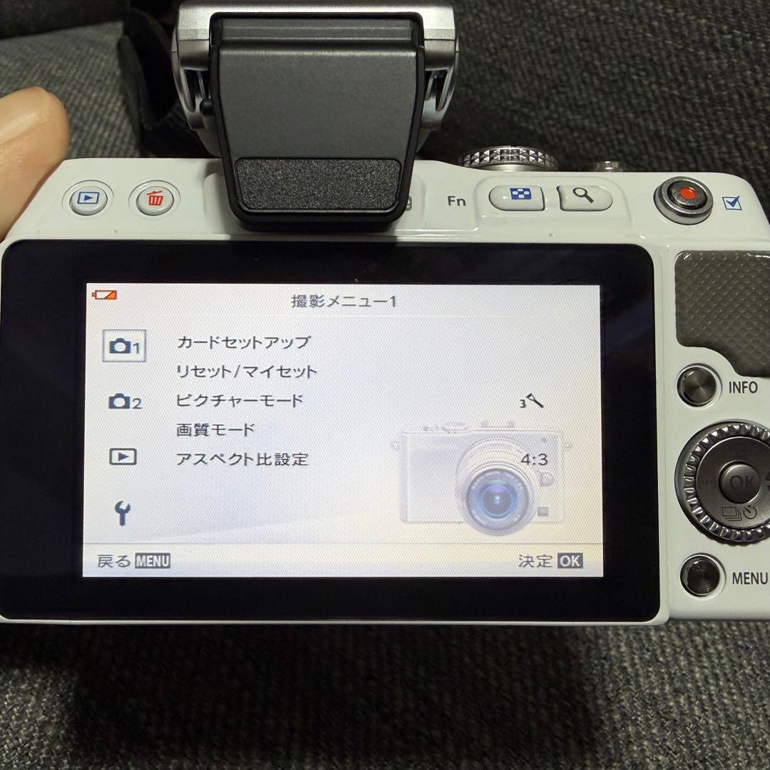 【動作確認済】OLYMPUS PEN Lite E-PL3 ホワイト