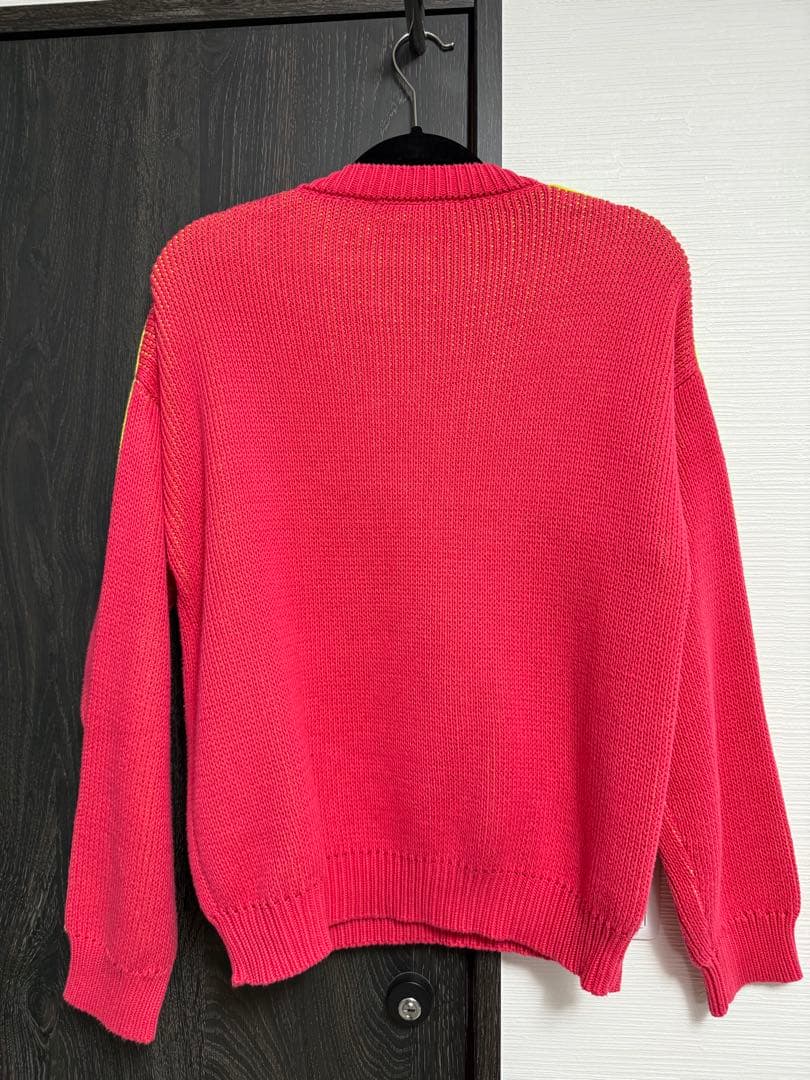 DSQUARED2 ロゴニットセーター XXS ピンク・ライム