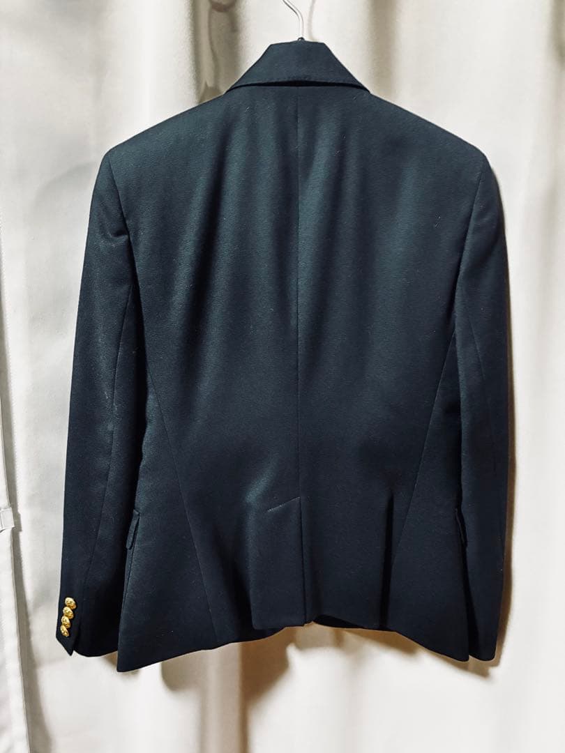 イタリア製　ウール　Ralph Lauren 金釦　紺ブレ