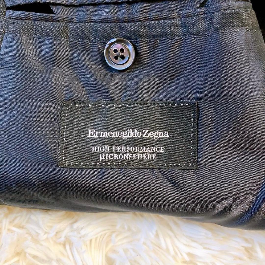 【黒タグ】 Ermenegildo Zegna　スーツ　チャコールグレー　50