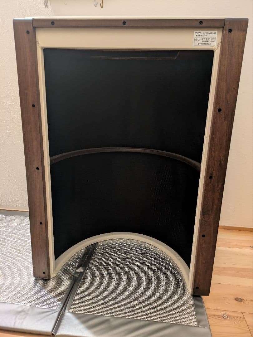 ミオです！　DOME SAUNA ホワイト