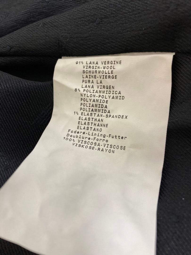 ☆エンポリオアルマーニ☆ ボア生地 ブラック テーラードジャケット