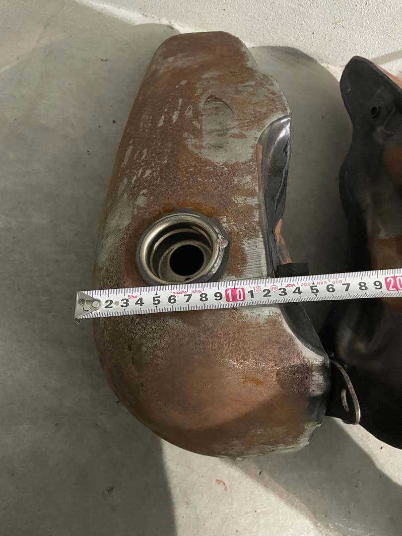 ハーレー ショベル ガソリンタンク 【分割タンク】当時物 ビンテージ パン