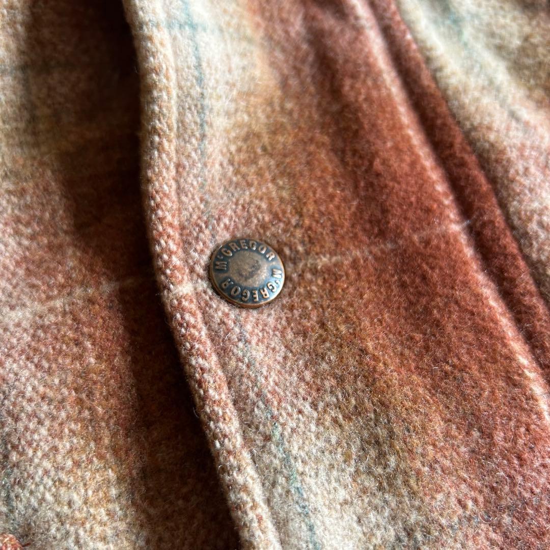 マックレガー McGREGOR カバーオール シャドーチェック LL アウトドア