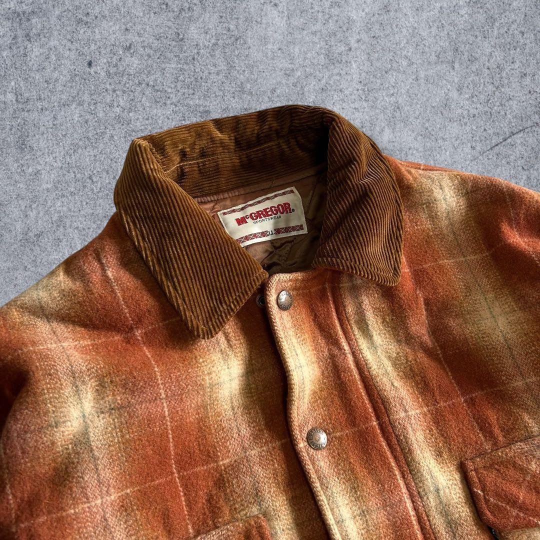 マックレガー McGREGOR カバーオール シャドーチェック LL アウトドア