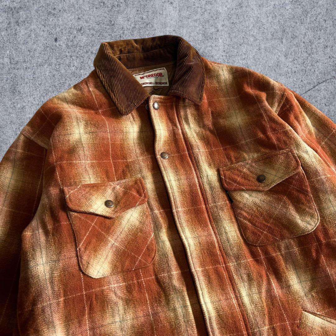 マックレガー McGREGOR カバーオール シャドーチェック LL アウトドア