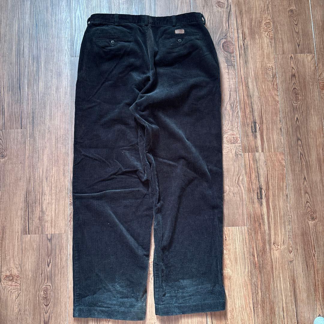 Ralph Lauren 90s〜00s コーデュロイパンツ　ブラック　w34