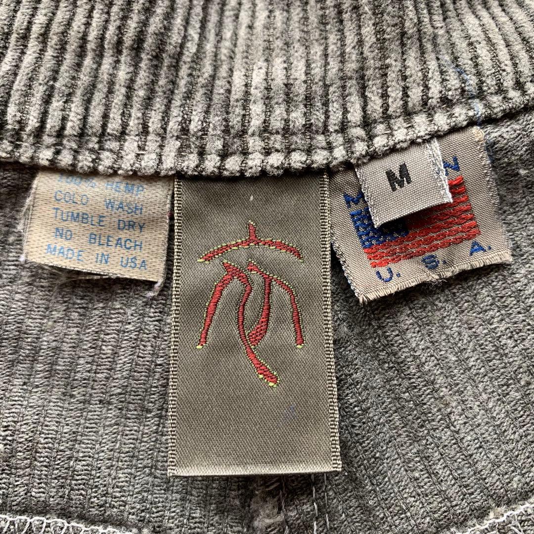 パンツ 90s CANNABIS HEMP CORDUROY PANTS USA VTG