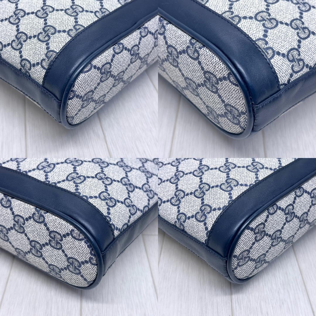 【美品】GUCCI オールドグッチPVC斜めがけショルダーバッグ