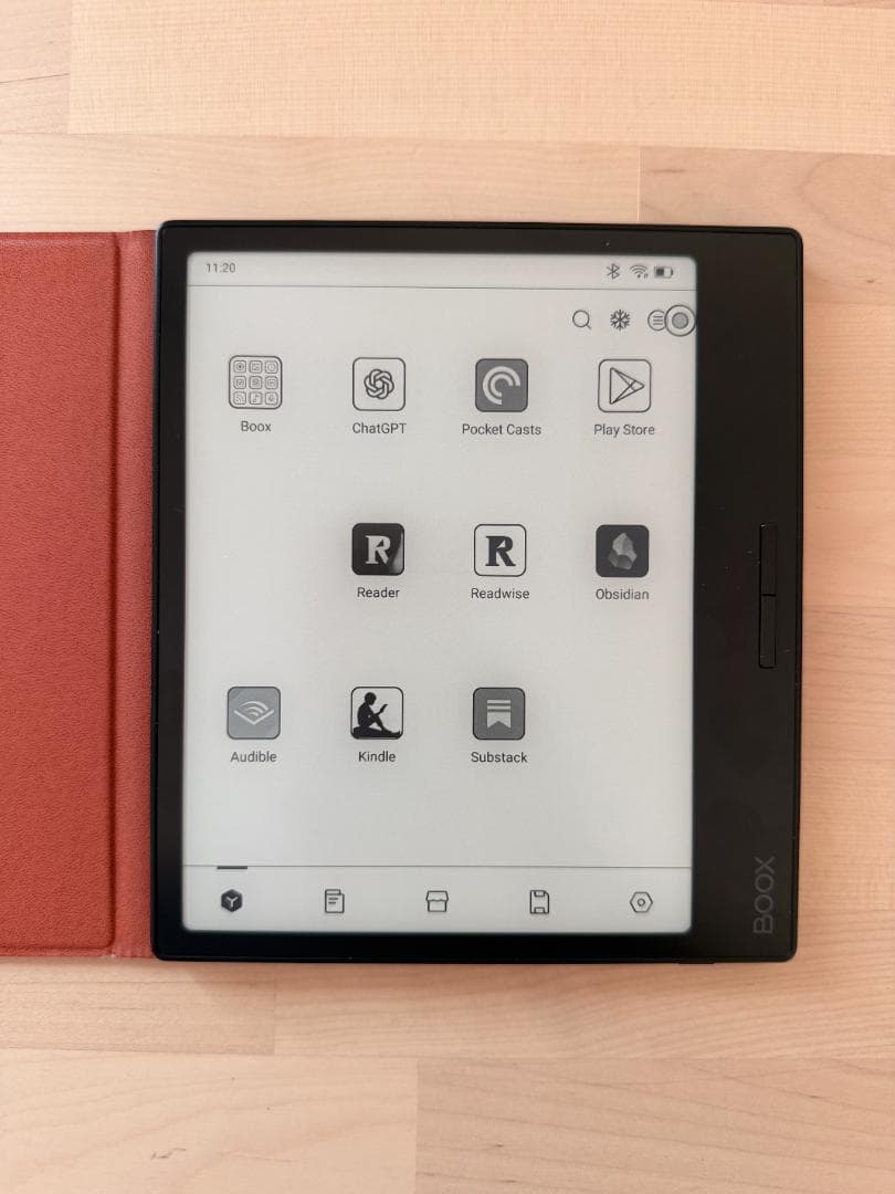 BOOX Page 電子書籍リーダー ページ送りボタン搭載