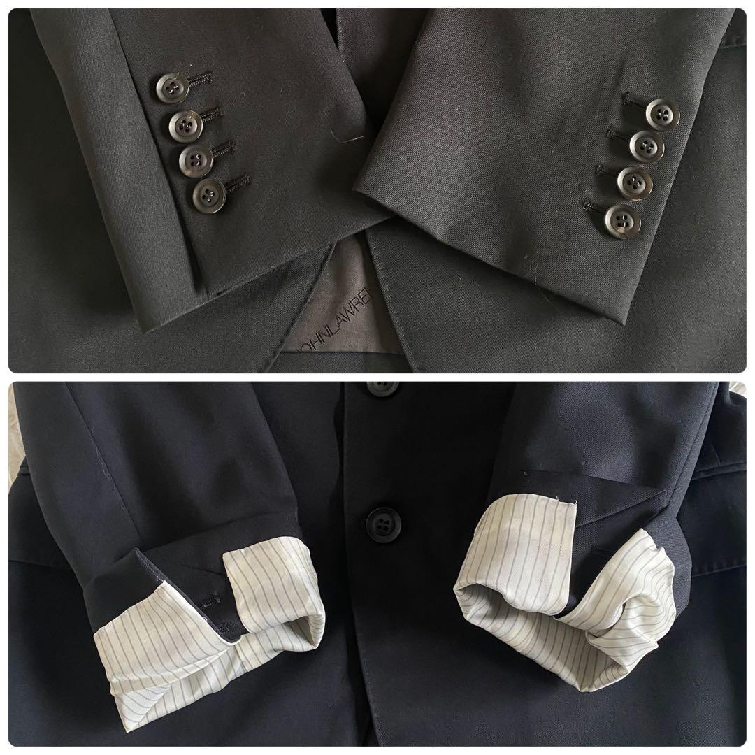 美品/近年✨ジョンローレンスサリバン　フォーマル　セットアップスーツ　42 黒