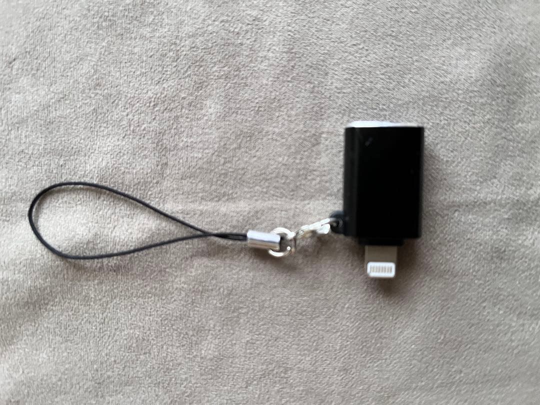 Qcc dongle proとUSB-A to Lightning アダプター