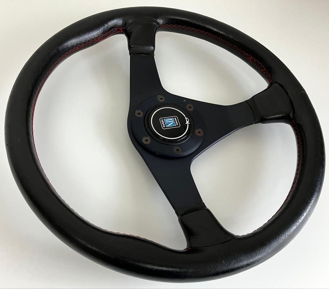 NARDI ナルディ ガラ ステアリング345mmFET/ホーンボタン/MOMO