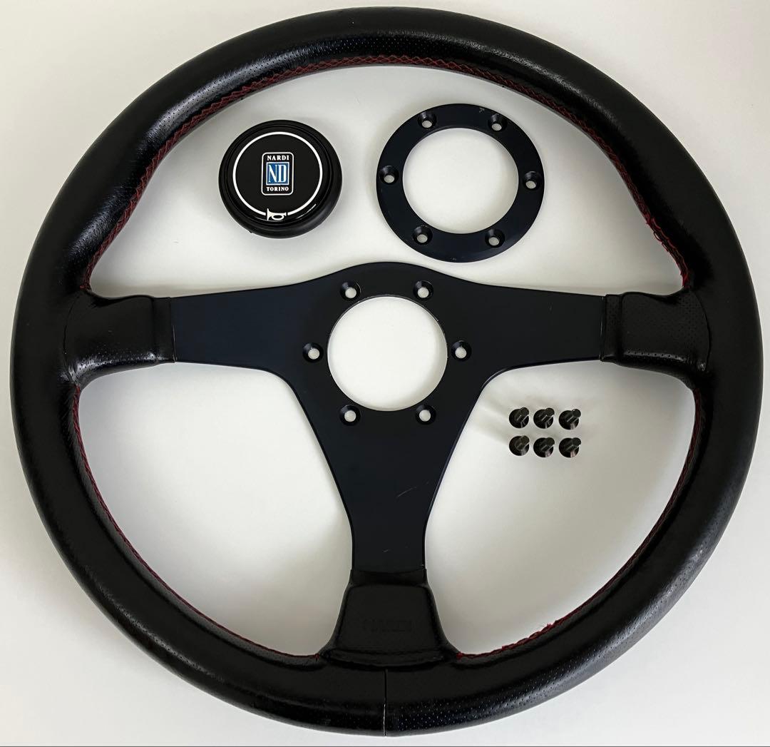 NARDI ナルディ ガラ ステアリング345mmFET/ホーンボタン/MOMO