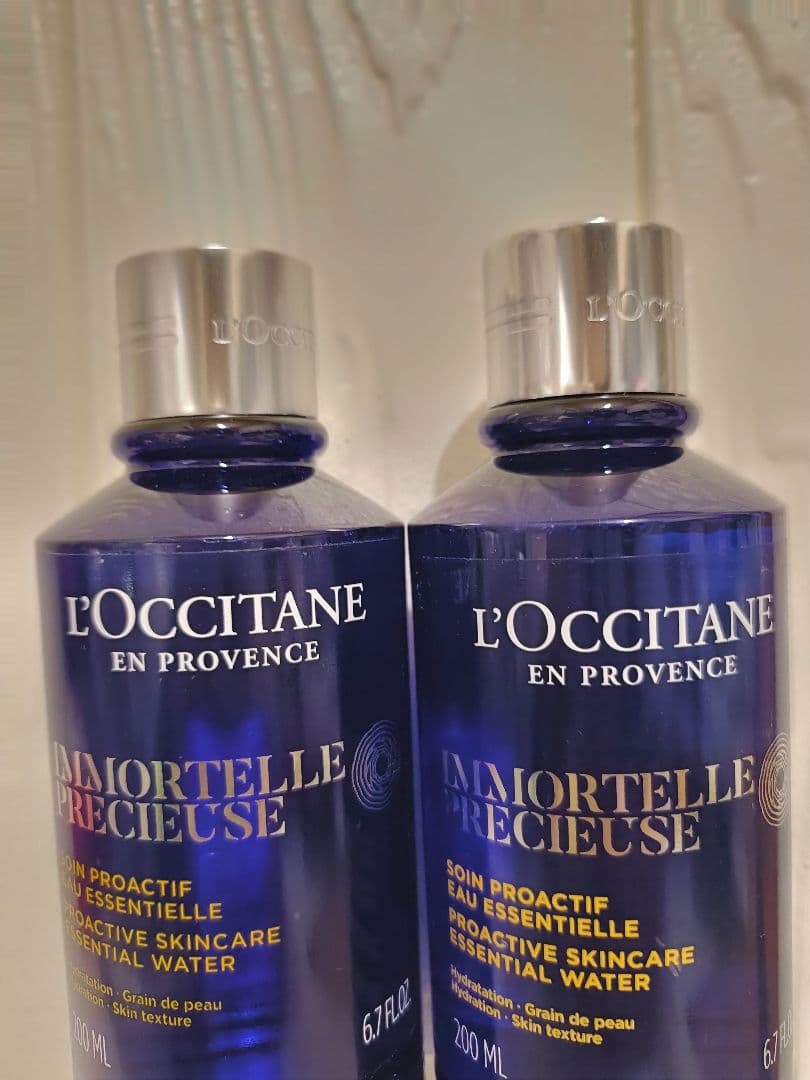 【新品】ロクシタン イモーテル プレシューズエッセンシャルフェイスウォーター2本