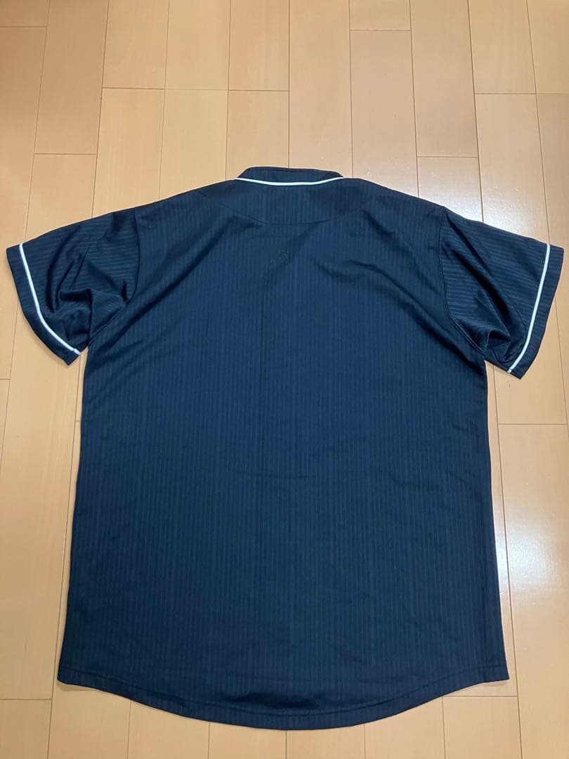 阪神タイガース　復刻　ユニフォーム　当時　ブラック　黒　無地　背番号無し　ミズノ