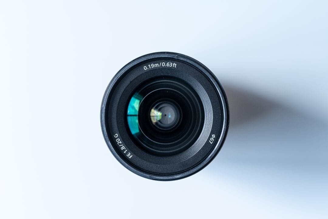 ソニー FE 20mm F1.8 G Eマウント用レンズ