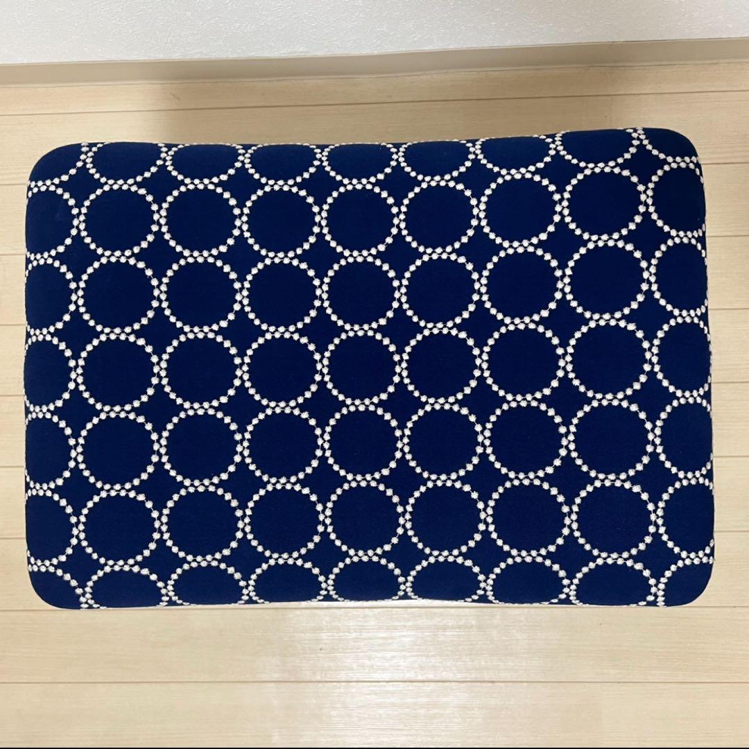 ミナペルホネン dop タンバリン l4 スクエア スツール【ネイビー】椅子