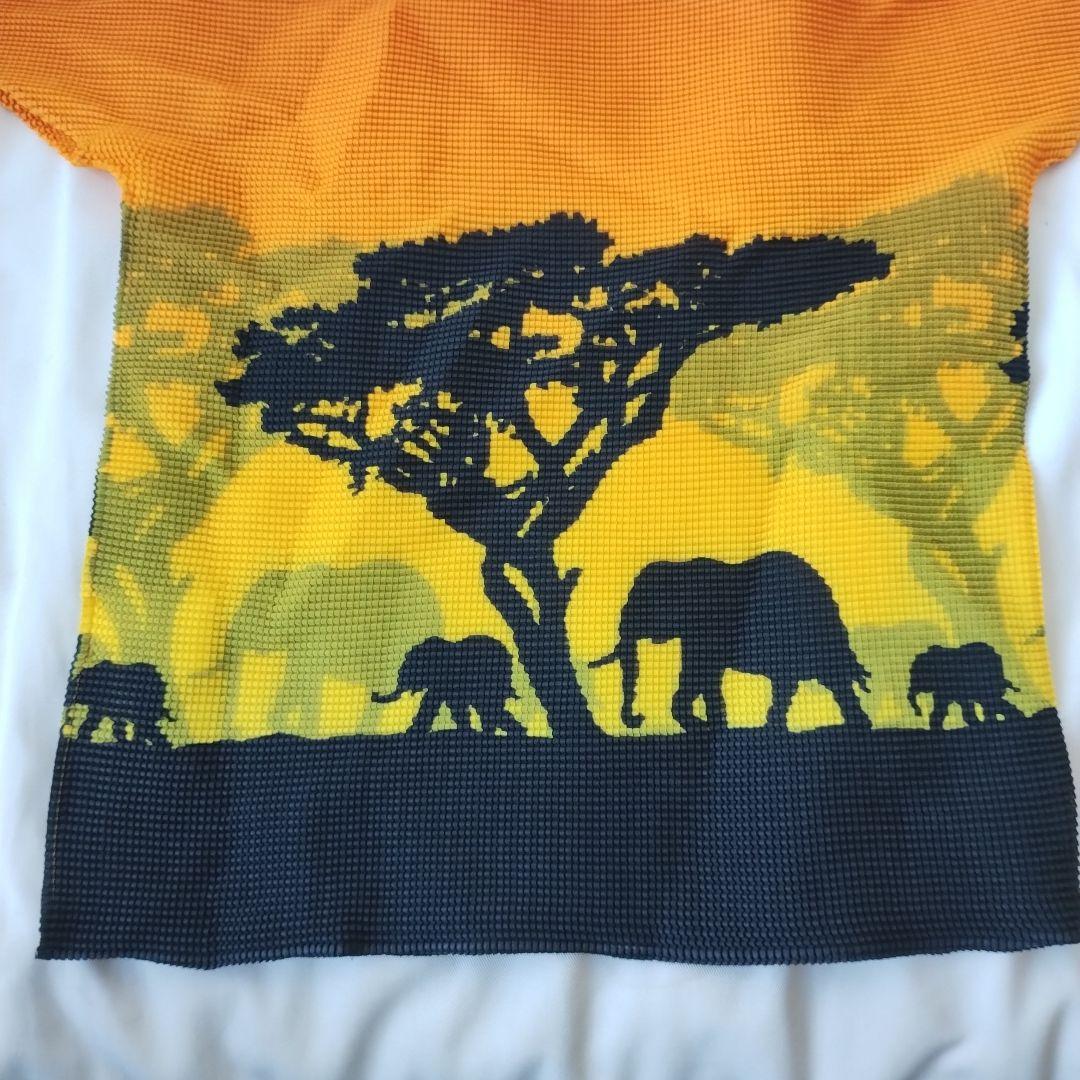 me ISSEY MIYAKE ワッフルプリーツカットソー　半袖