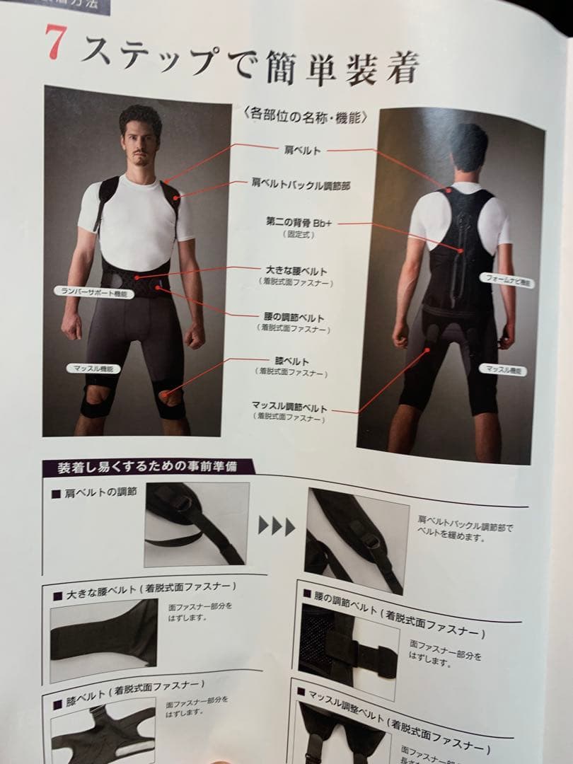 サポート　Bb PRO アシストスーツ　力仕事用