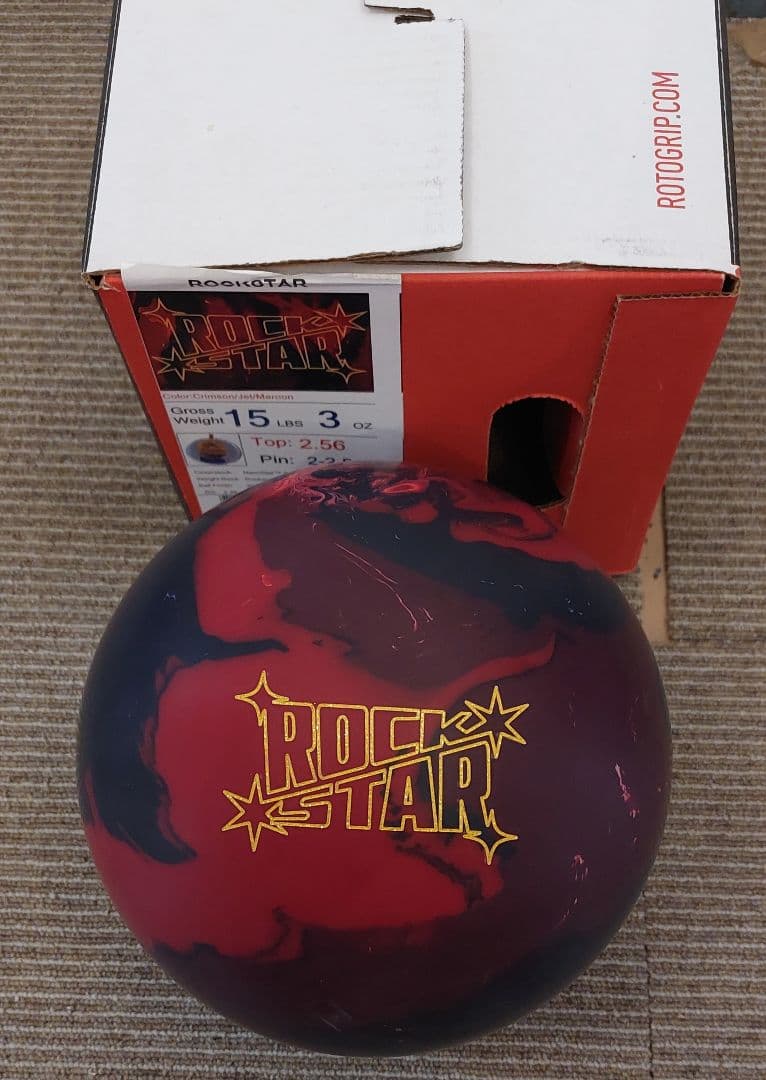 ROTOGRIP ロトグリップ　ロックスター　15P ボウリング　新品