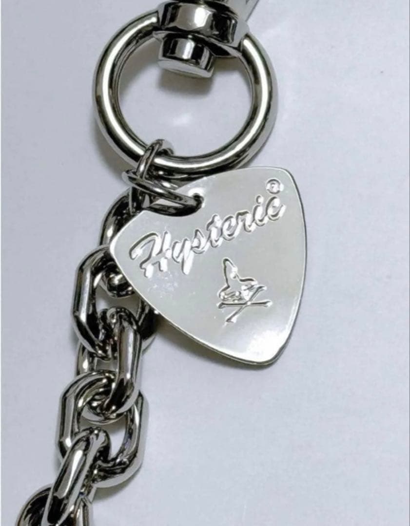 新品未使用品ヒステリックグラマーウォレットチェーンギターガールhysteric