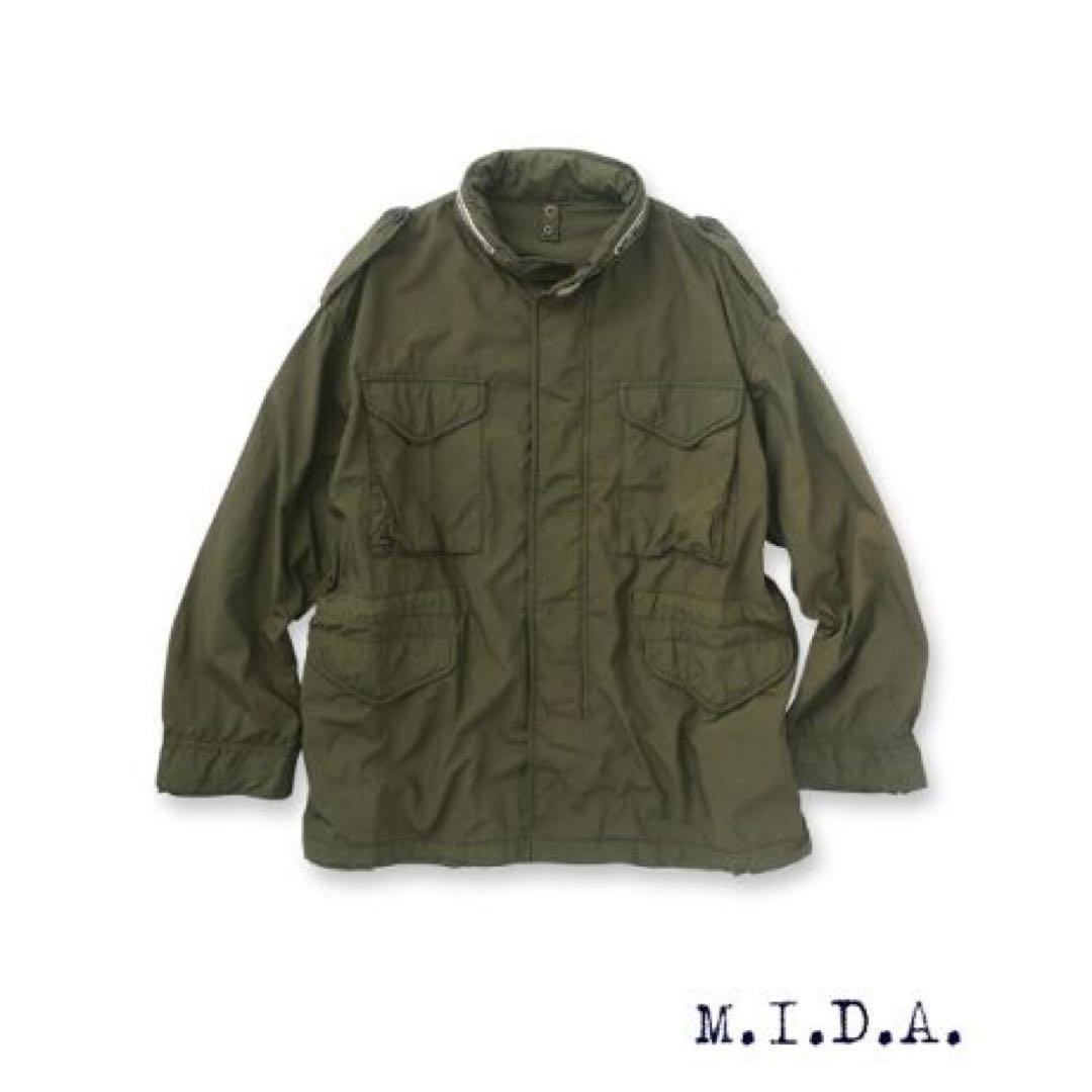新品【別注】M.I.D.A. / M-65 ミリタリージャケット　ドレステリア