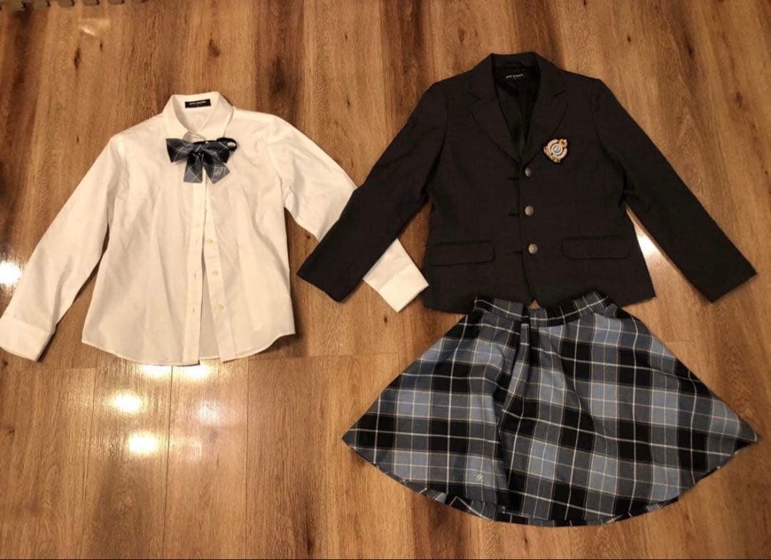 ポンポネットジュニア　卒服4点セット　フォーマルスーツ　150