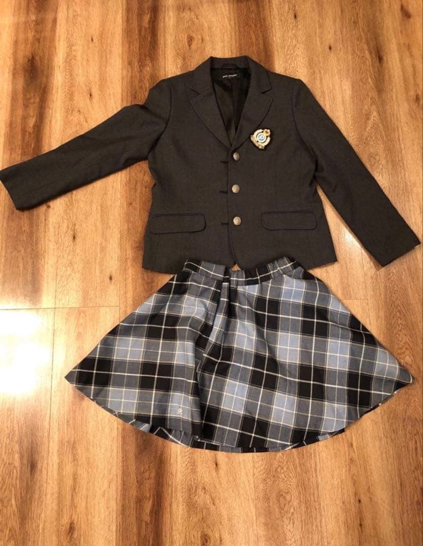 ポンポネットジュニア　卒服4点セット　フォーマルスーツ　150