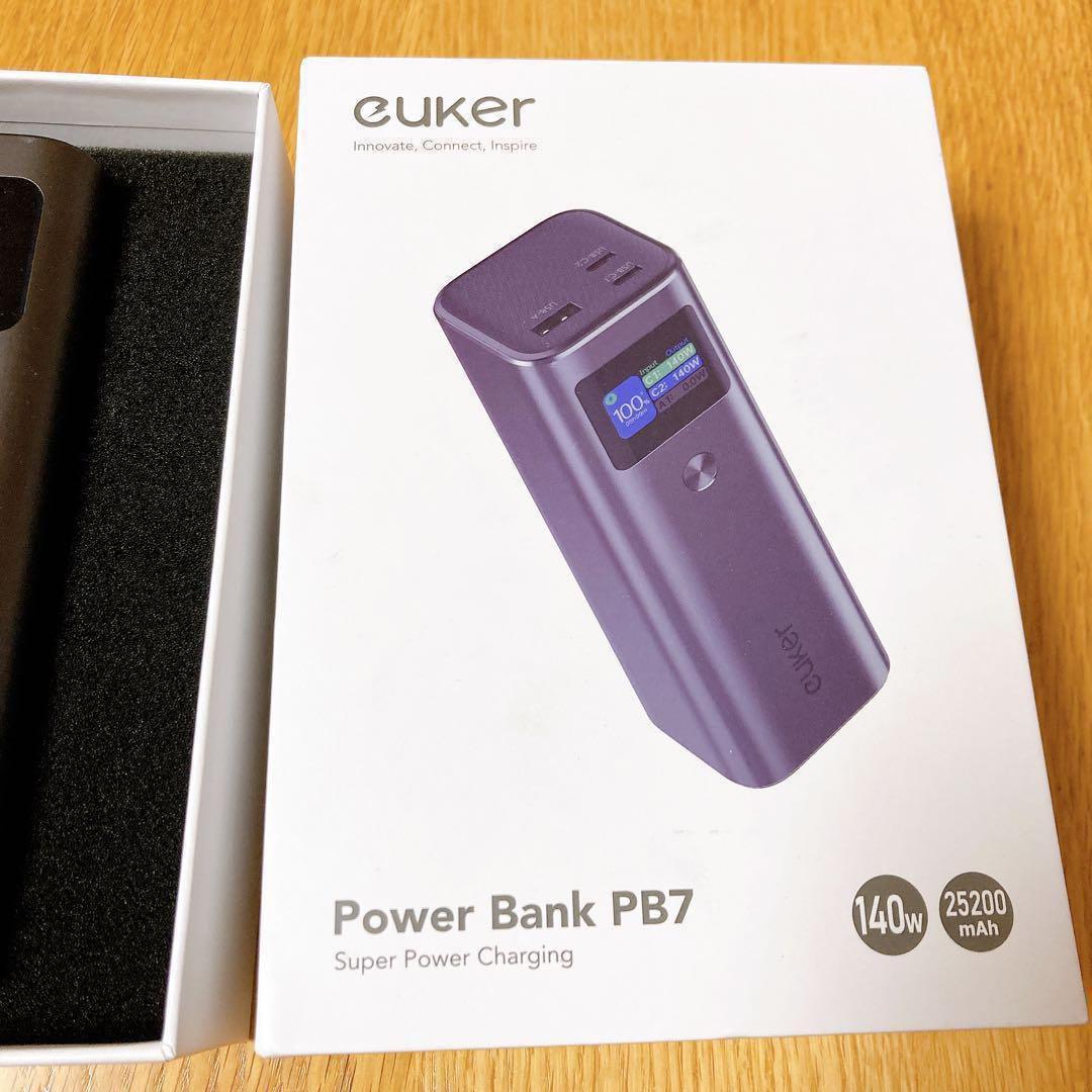 早い者勝ち‼️euker モバイルバッテリー 25200mah 急速充電