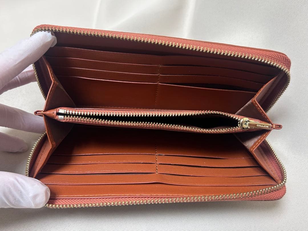 COACH コーチ 財布 ウォレット ディズニー ミッキー 50周年コラボ 刺繍