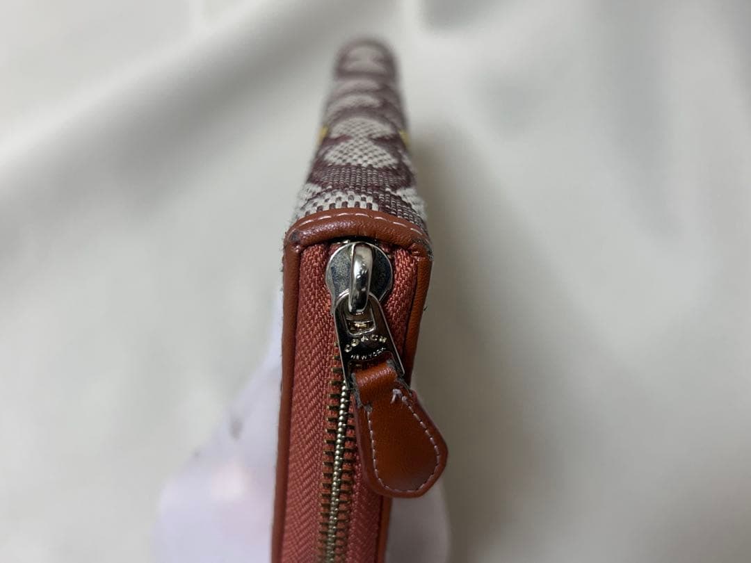 COACH コーチ 財布 ウォレット ディズニー ミッキー 50周年コラボ 刺繍