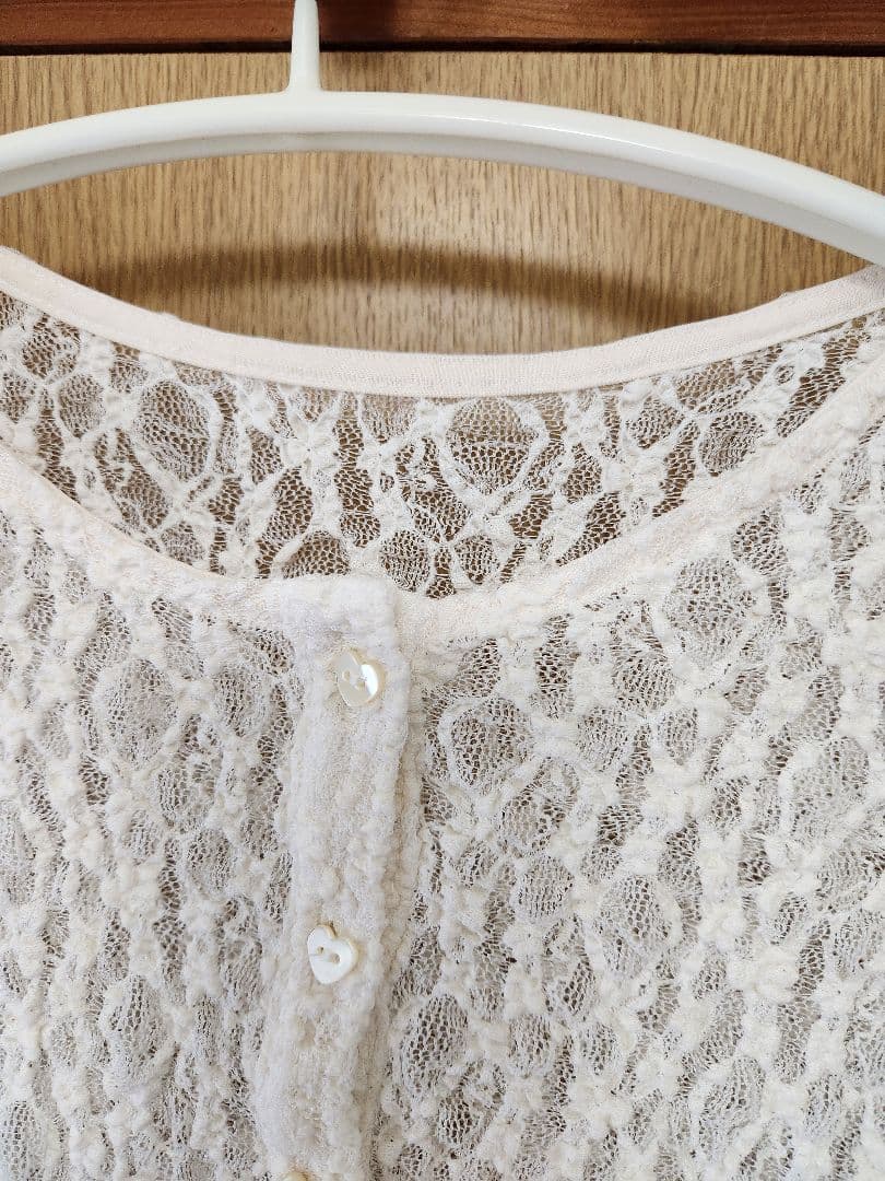 carla レースボディスーツ ホワイト