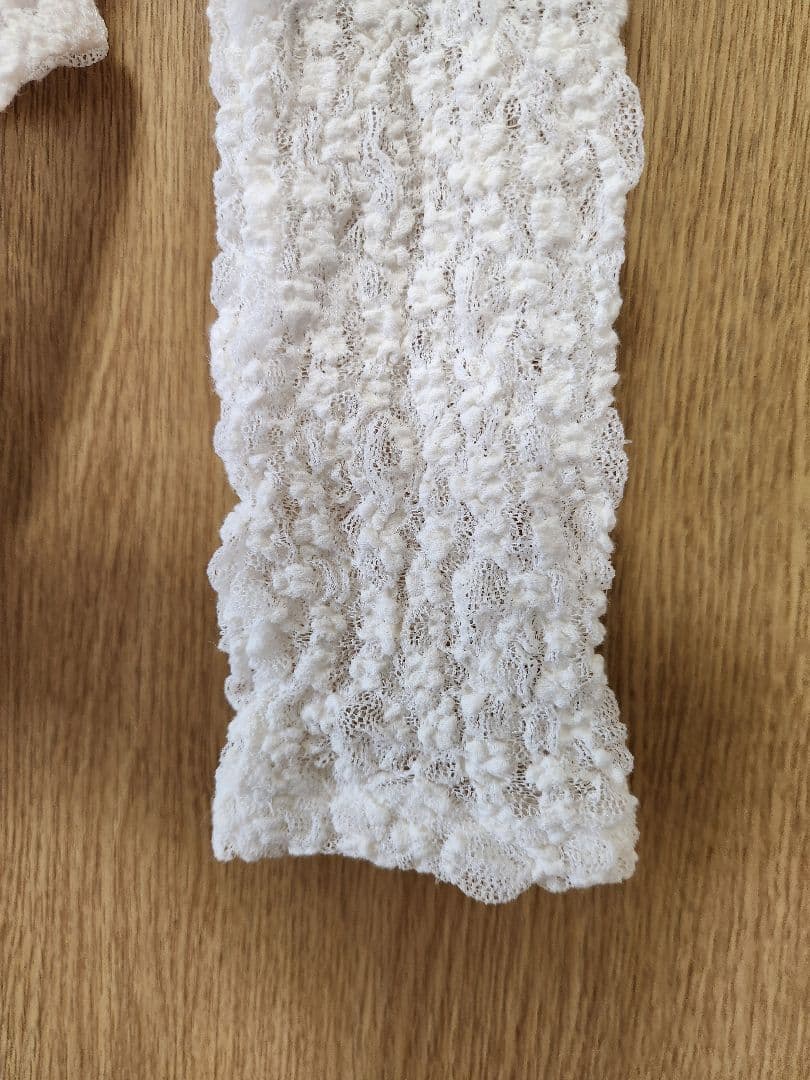 carla レースボディスーツ ホワイト