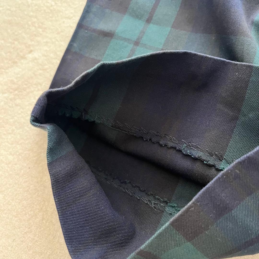 90s USA製 ラルフローレン チェックパンツ ブラックウォッチ 34×30