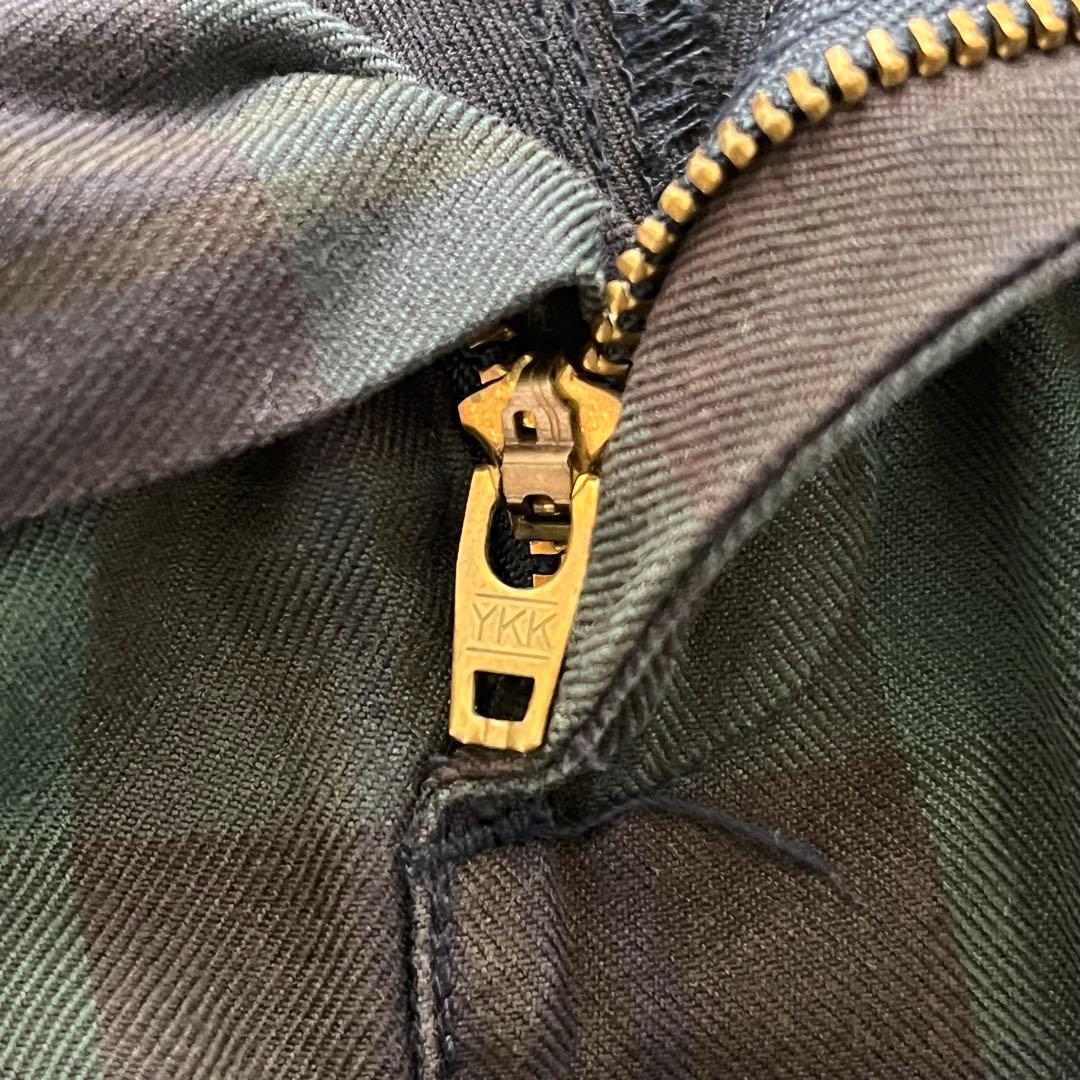 90s USA製 ラルフローレン チェックパンツ ブラックウォッチ 34×30