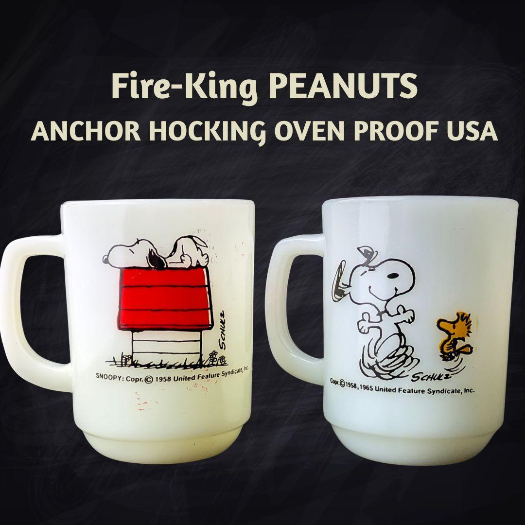 cocoさん専用ファイヤーキング スヌーピー＆ウッドストック ヴィンテージマグ