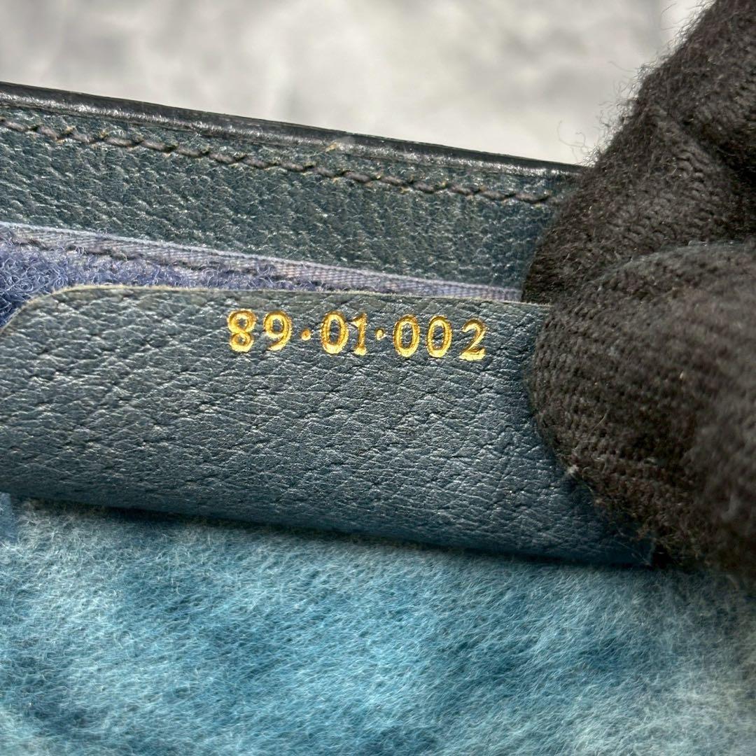 ✨美品✨GUCCI シェリーライン GG ネイビー クラッチバッグ セカンド