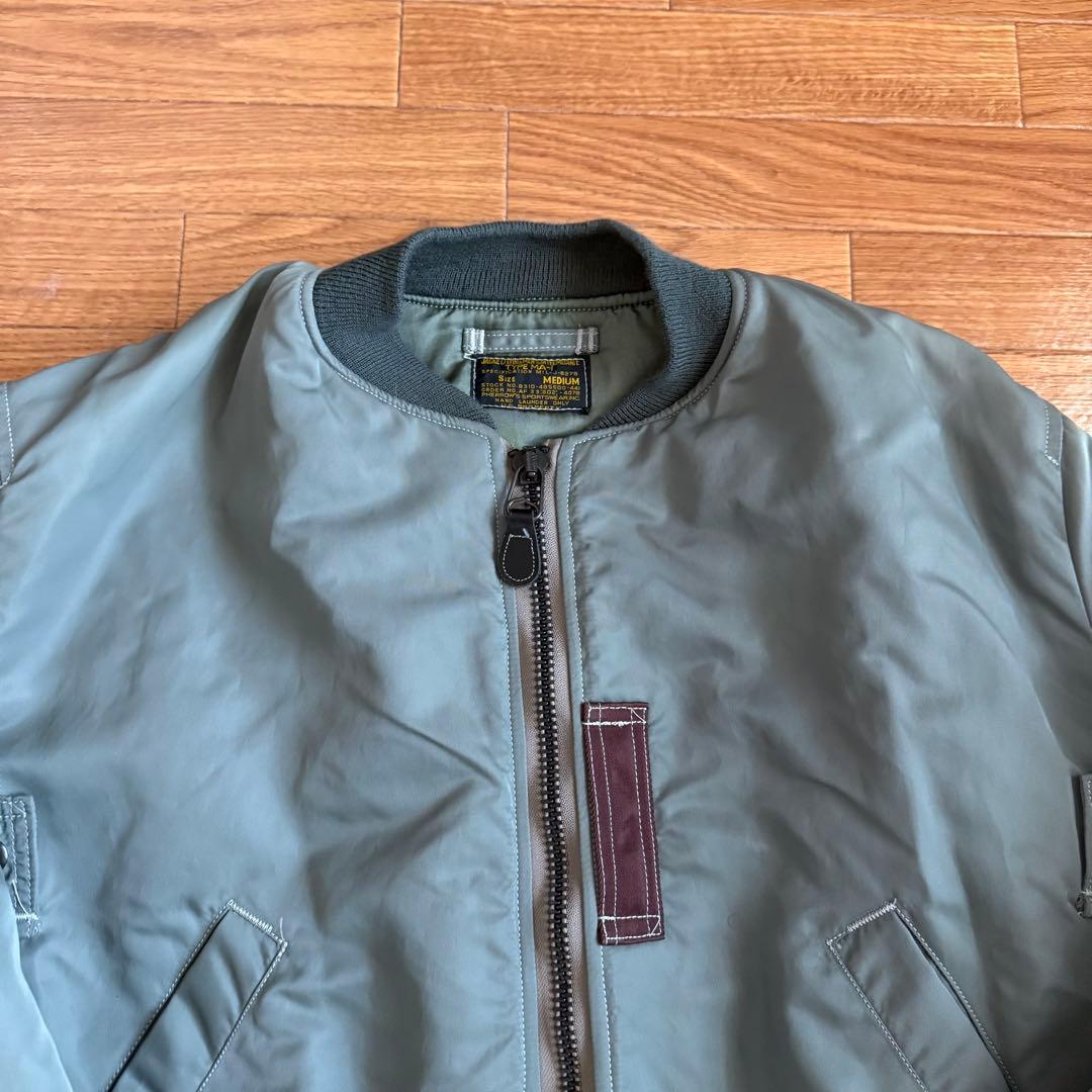 PHERROW'S MA-1 フライトジャケット M フェローズ セージ