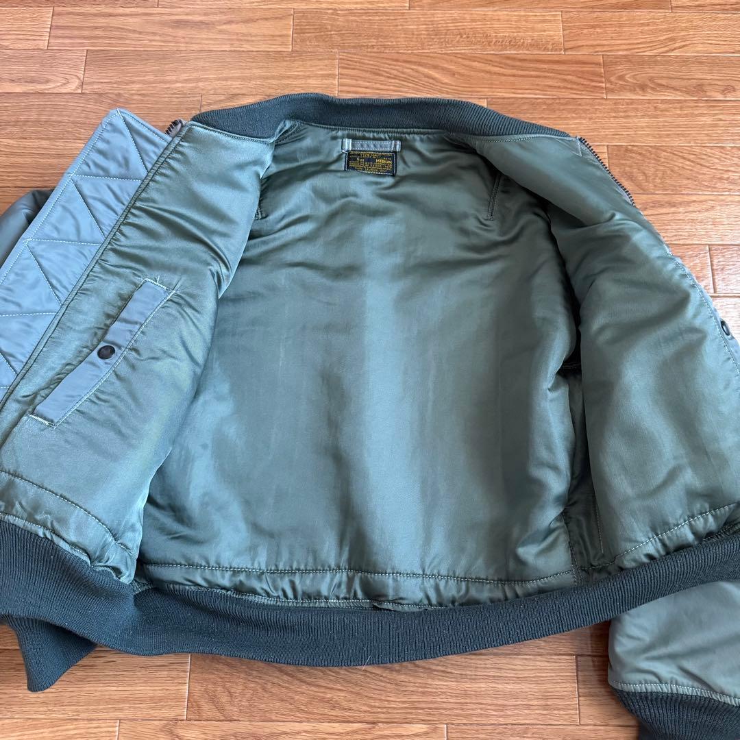 PHERROW'S MA-1 フライトジャケット M フェローズ セージ