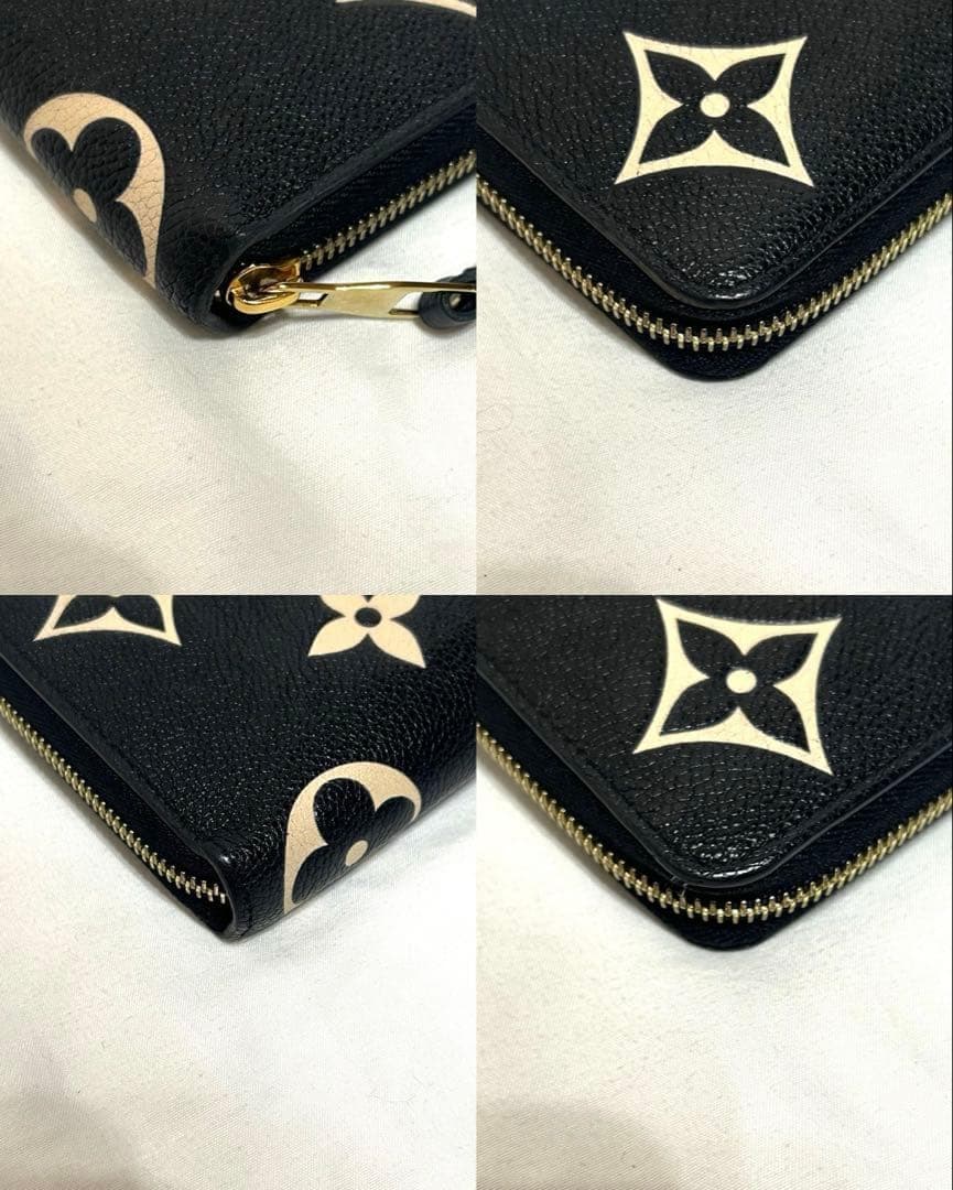新品同様 LOUIS VUITTON アンプラント ジッピーウォレット　長財布